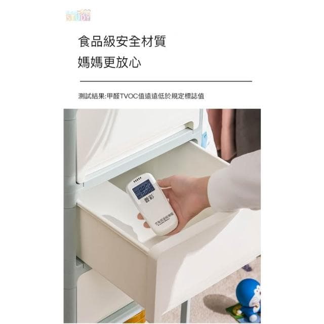 高CP寶寶用品置物架 小推車新生兒寶寶抽屜式 移動床頭臥室奶粉罐收納架 周歲禮彌月禮滿月禮 宿舍必備置物推車 附輪推車