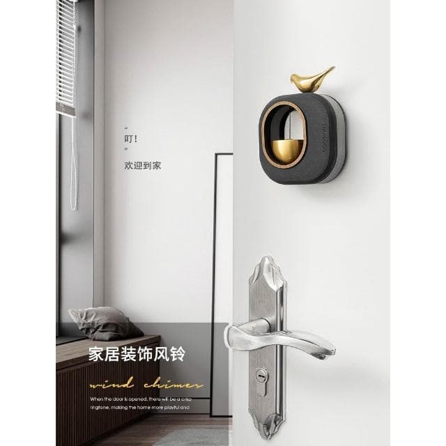 小柒家Mercure 進門銅鈴鐺門開門入戶門鈴客廳門口裝飾禮物喬遷禮品