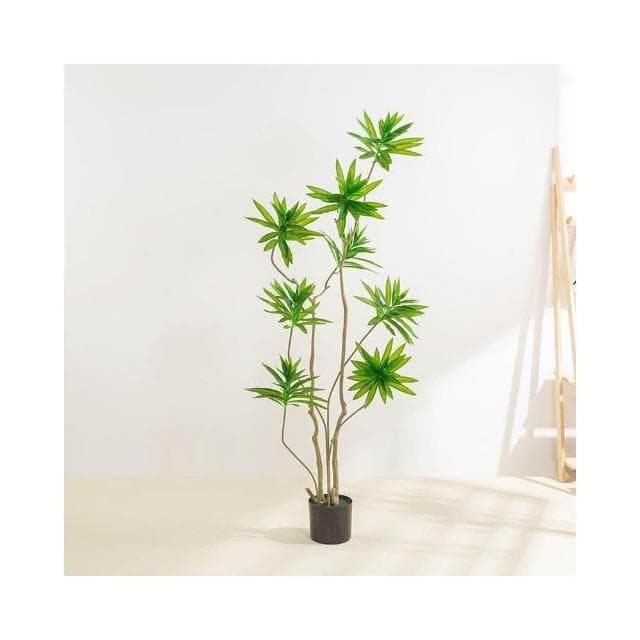 北歐ins風仿真綠植百合竹落地植物盆栽室內客廳裝飾擺件假樹盆景