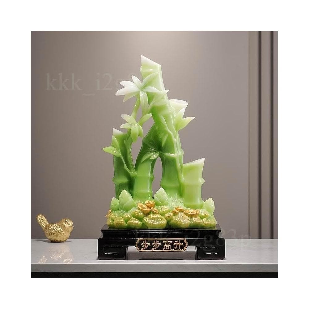 節節高升富貴竹子擺件 入戶玄關裝飾 客廳裝飾 辦公室創意裝飾 喬遷禮物 擺飾 風水擺飾 酒櫃擺件 禮物