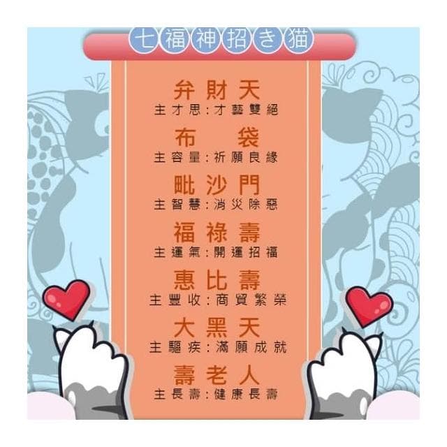 🌟日本進口🌟金運七福神招財貓(高27cm) 開店送禮 開業禮品 風水開運 招財擺飾 開運招財貓 祈福招財貓 陶瓷擺件