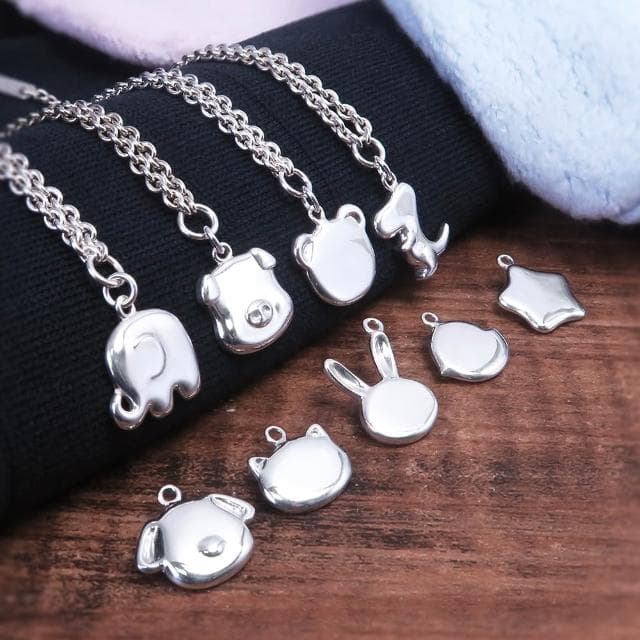 【ART64】純銀寶寶手鍊 彌月禮盒 動物造型9款任選 新生兒滿月/兒童生日禮物推薦(附提袋與擦銀布)