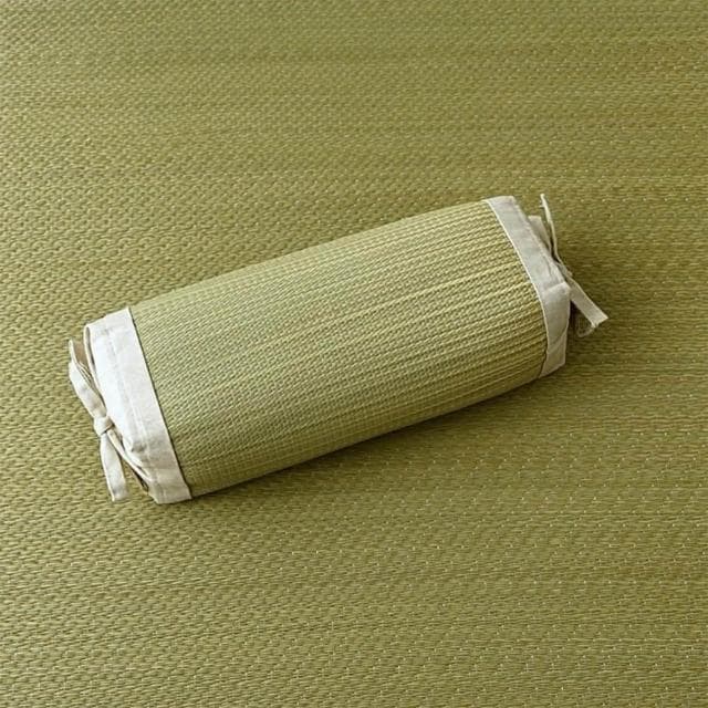 【IKEHIKO】藺草角枕Rhythm 30x15x8-10cm|午睡神器高度可調 天然素材綠色商品 透氣清爽不悶熱 淨化空氣消除異味