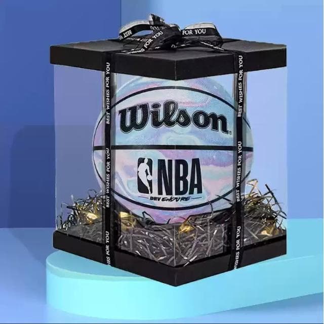 Wilson藍紫暈染 七號籃球 室內籃球 男生生日禮物 室外籃球 籃球 curry 送男友 禮物 R82