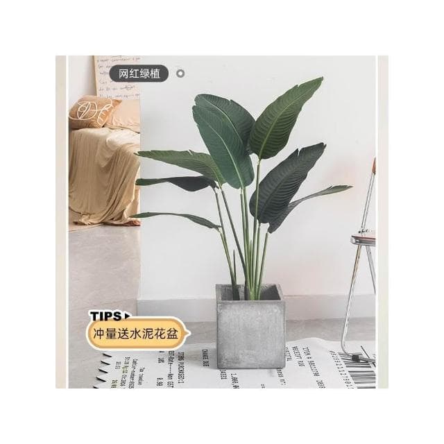 🔥部分現貨 北歐ins風仿真植物 客廳仿真綠植龜背竹小盆栽 假綠植擺件 裝飾假花仿真花擺設 綠植裝飾擺件 擺飾假花