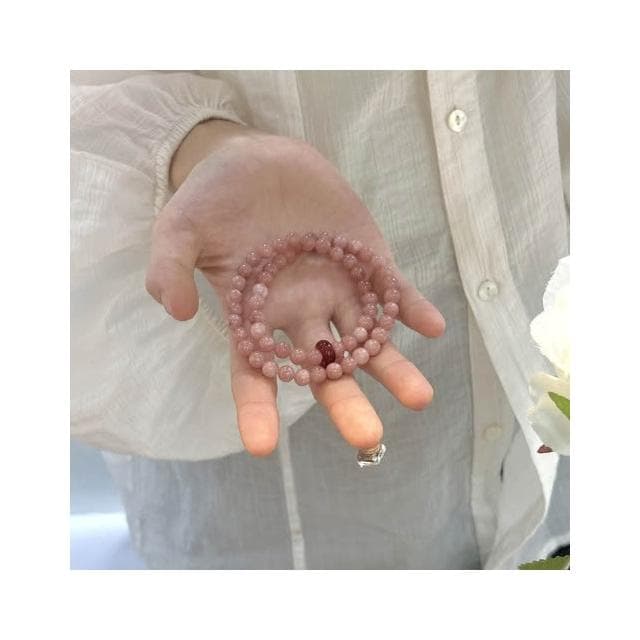 🎗飾間首飾鋪 文藝小清新天然石手鍊百搭手飾禪意古風手串飾品