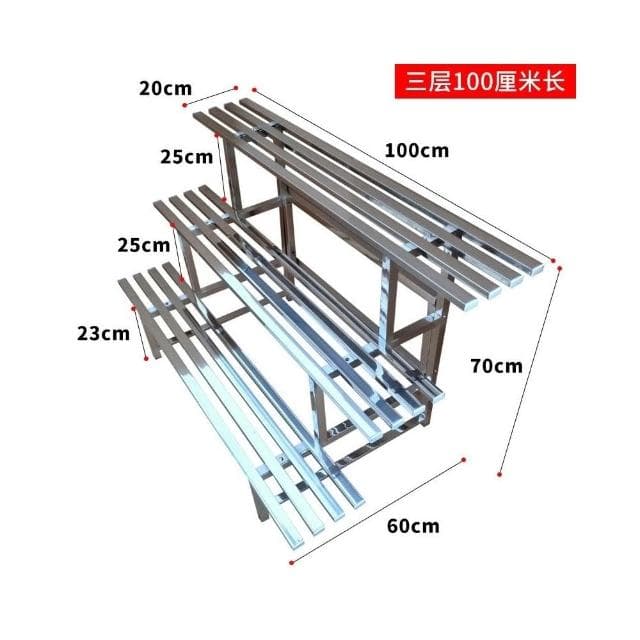高品質🌟 免運 窗臺 花架 落地花架 陽臺 花架 花盆架 窗戶花架 盆栽架 盆栽 植物架 戶外花架 不鏽鋼花架 花架