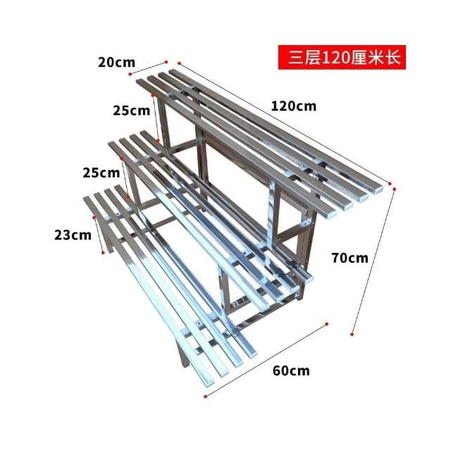 高品質🌟 免運 窗臺 花架 落地花架 陽臺 花架 花盆架 窗戶花架 盆栽架 盆栽 植物架 戶外花架 不鏽鋼花架 花架