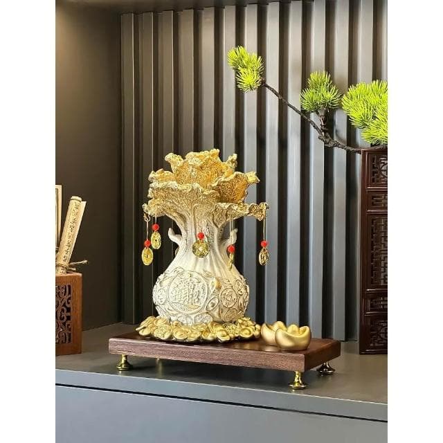 招財進寶百財白菜擺件客廳電視櫃收銀前臺裝飾品店鋪喬遷開業禮物
