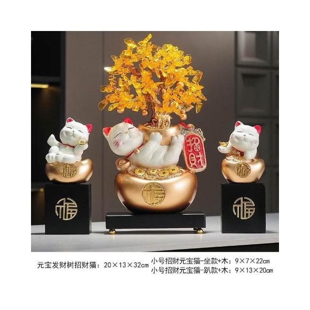 招財進寶搖錢發財樹客廳玄關電視櫃酒櫃家居裝飾品擺件喬遷禮物