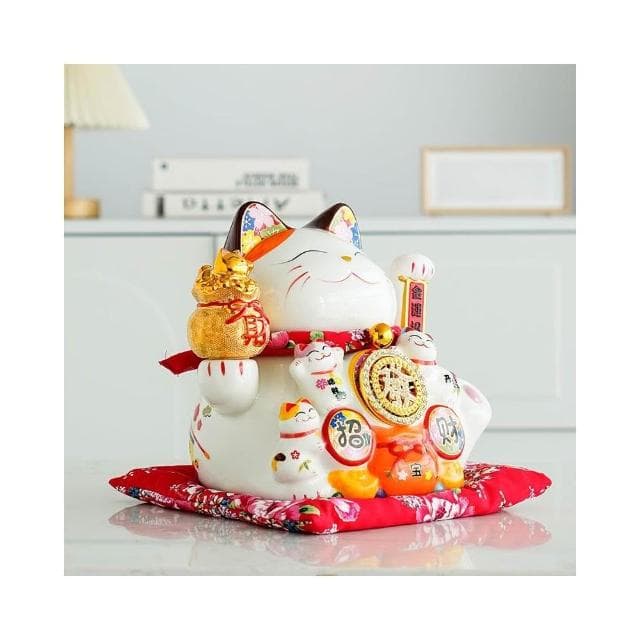 大號招財貓新店開業擺件自動搖手招財送禮前臺收銀臺喬遷禮物