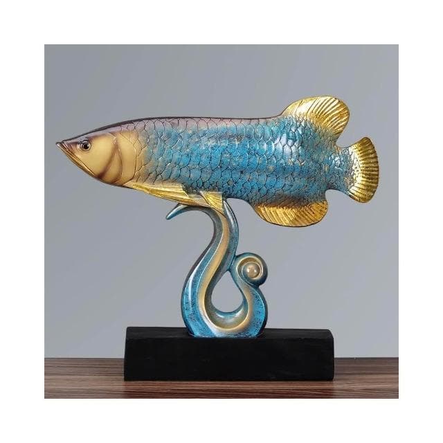 高檔金龍魚擺件 喬遷開業結婚禮物客廳電視櫃家居酒櫃裝飾品擺設