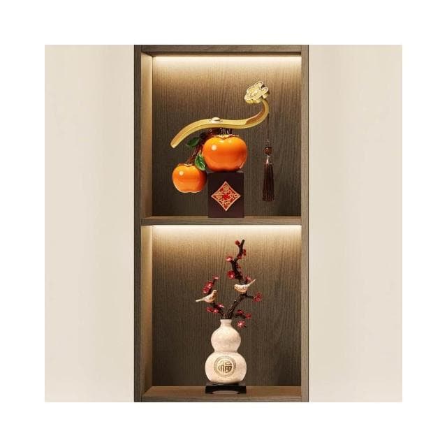 新年桌面招財葫蘆擺件客廳新中式喬遷新居禮品電視玄關酒櫃裝飾品