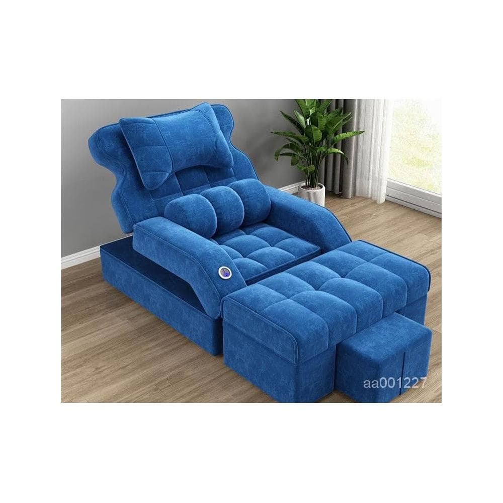 足療沙髮按摩床電動足浴沙髮沐足可躺椅埰耳修腳店椅子桑拿美甲椅按摩床 沙發 電動沙發 按摩椅 VXY0