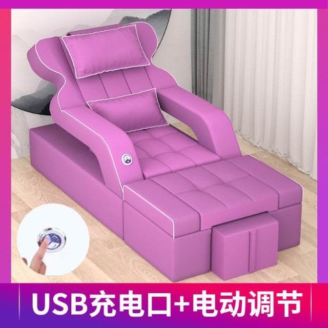 足療沙髮按摩床電動足浴沙髮沐足可躺椅埰耳修腳店椅子桑拿美甲椅按摩床 沙發 電動沙發 按摩椅 VXY0