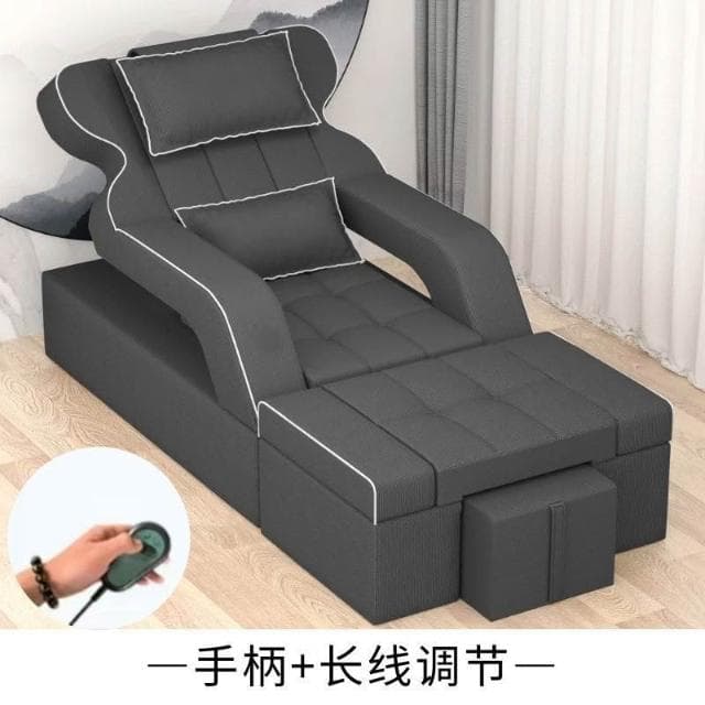 足療沙髮按摩床電動足浴沙髮沐足可躺椅埰耳修腳店椅子桑拿美甲椅按摩床 沙發 電動沙發 按摩椅 VXY0