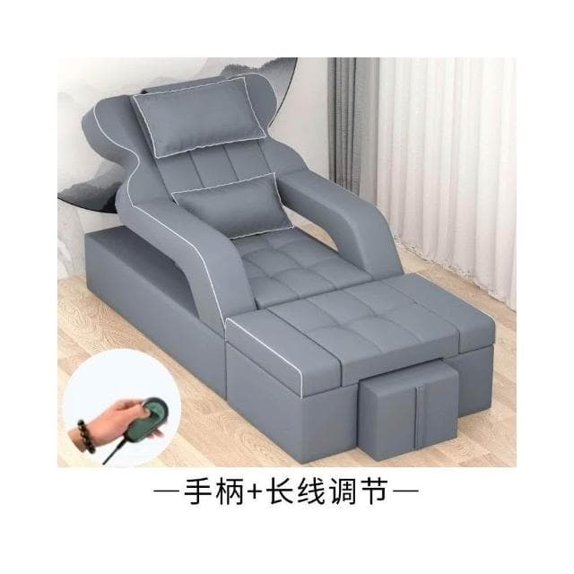 足療沙髮按摩床電動足浴沙髮沐足可躺椅埰耳修腳店椅子桑拿美甲椅按摩床 沙發 電動沙發 按摩椅 VXY0
