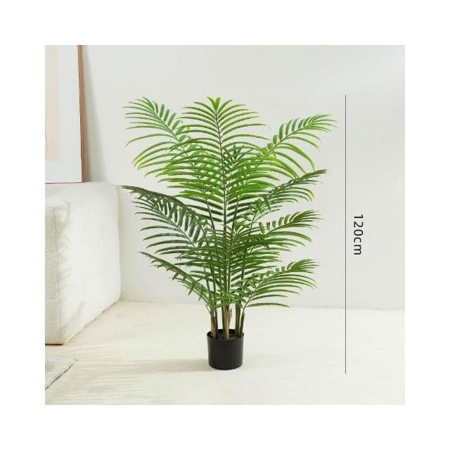 現貨+預購/免運 仿真綠植 仿生散尾葵 客廳落地假盆栽 室內大型仿生貴妃葵 假樹裝飾 植物擺件