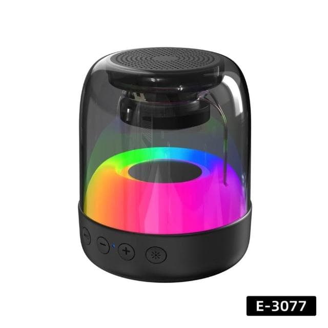 抖音熱銷無線藍牙音箱便攜式迷你低音炮炫彩氛圍燈藍牙小音響