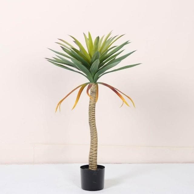 合枋傢俱 仿真龍舌蘭盆栽 大型仿真綠植室內落地裝飾擺件 仿生熱帶植物造景