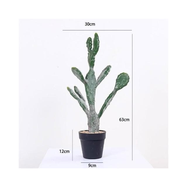 合枋傢俱 北歐風仿真萊昂仙人掌仙人柱沙漠植物盆栽擺件櫥窗落地綠植盆景