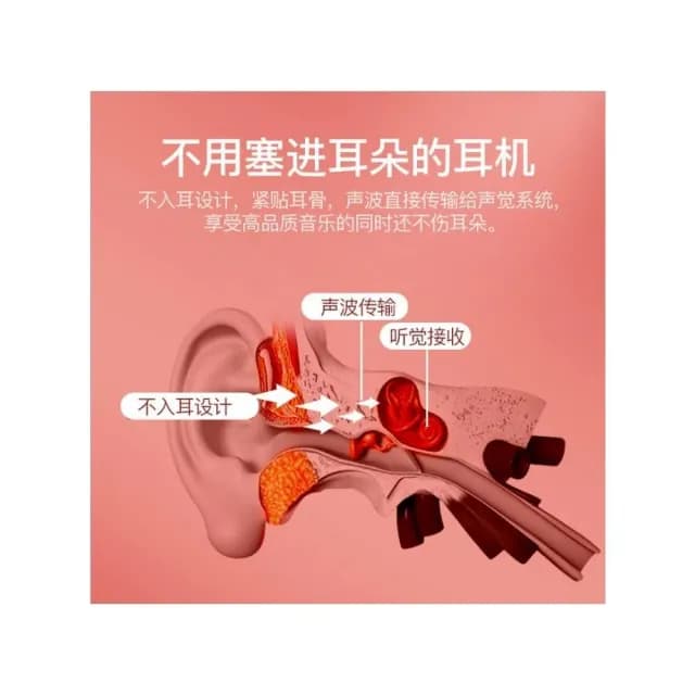 🍂現貨快速寄出🌿骨傳導藍牙耳機🌸無線耳機 藍牙5.0 耳機 無線藍牙耳機 掛耳式耳機 久戴不痛 骨傳導耳機