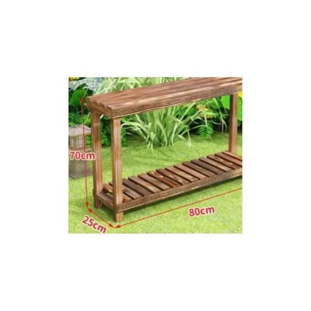 廠家直銷🎉陽臺置物架 多肉花架 防腐木花架 客廳收納架 室內花盆架 多功能植物架 盆栽置物架 落地式魚缸架 碳化木花架