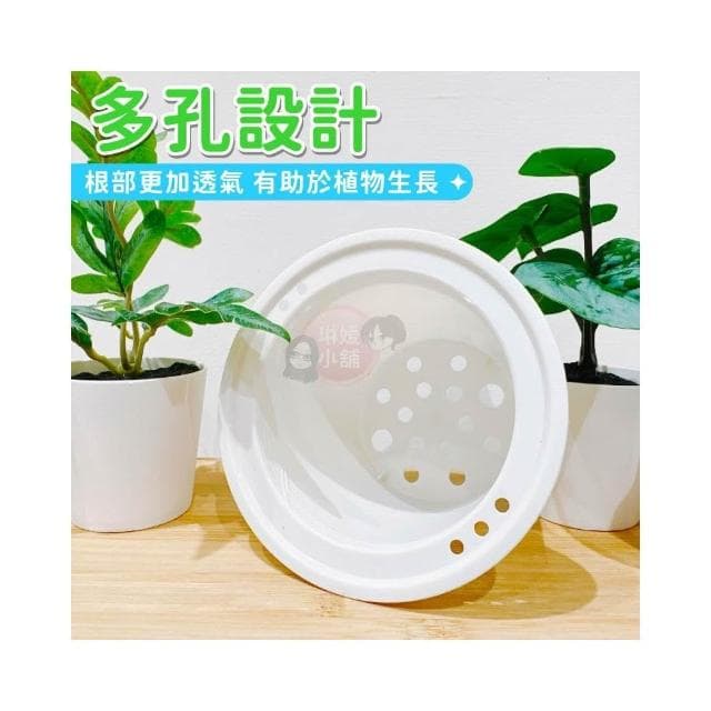 【琳媛小舖】吸水花盆 自動吸水盆栽 透明花盆 懶人盆栽 塑膠盆栽 水耕植物 花盆 綠植 簡約花盆 GA003