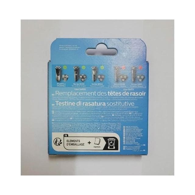 【Philips 飛利浦】Philips 飛利浦 原廠 刮鬍刀 刀片 刀網  SH50 電鬍刀 三刀頭 5系列 S5070 S5079