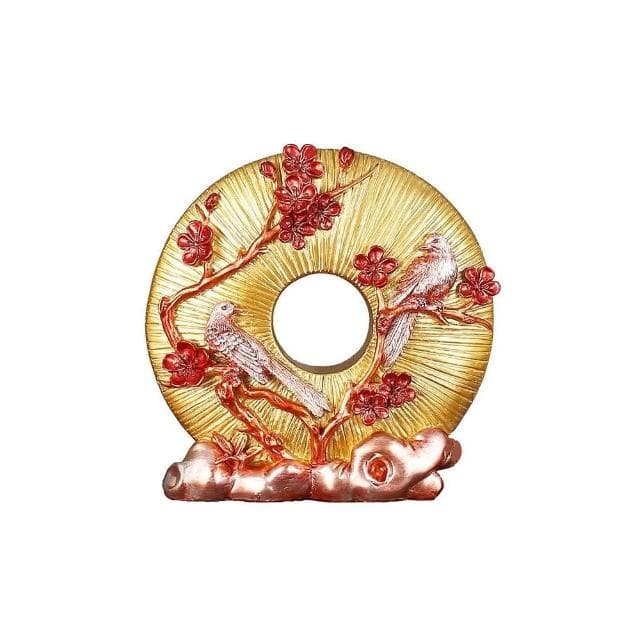 創意招財鹿擺件客廳酒櫃玄關家居擺設電視櫃福鹿裝飾新房喬遷禮物