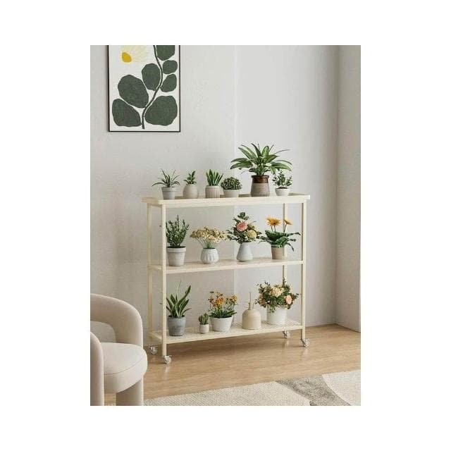 (下單前咨詢有優惠)免運費 植物架 花架子 盆栽架 移動置物架 客廳落地式花架 陽臺簡約現代花盆架 鐵藝植物擺放層架