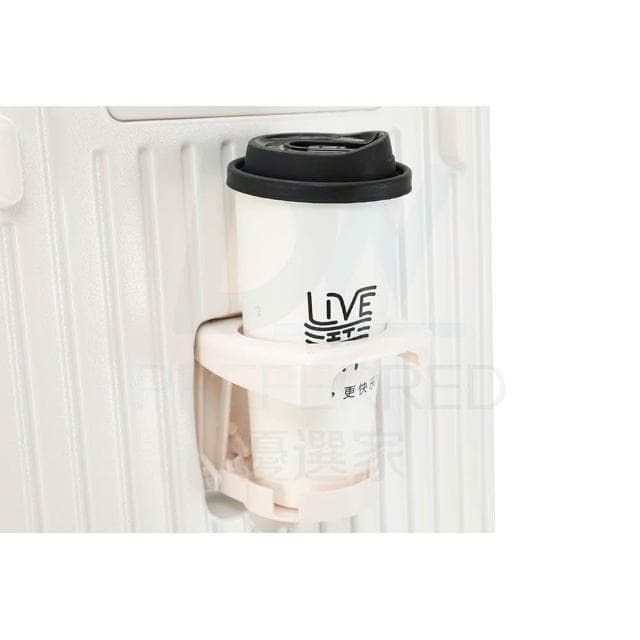 DW優選家 新款首發 頂配鋁框箱 28吋行李箱 鋁框行李箱胖胖箱 29吋鋁框行李箱 五輪煞車避震丨杯架丨1A1C充電口