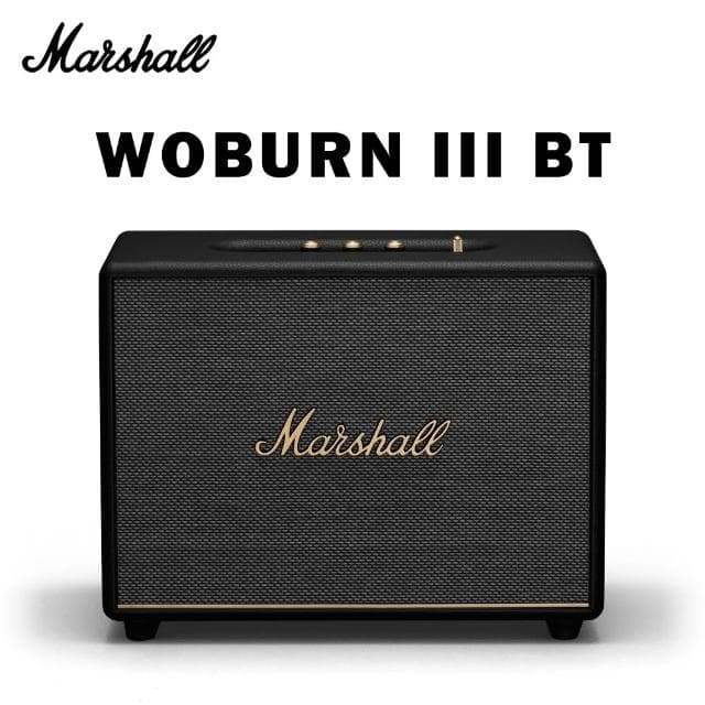 【Marshall】 Woburn III 藍牙喇叭 經典黑 公司貨