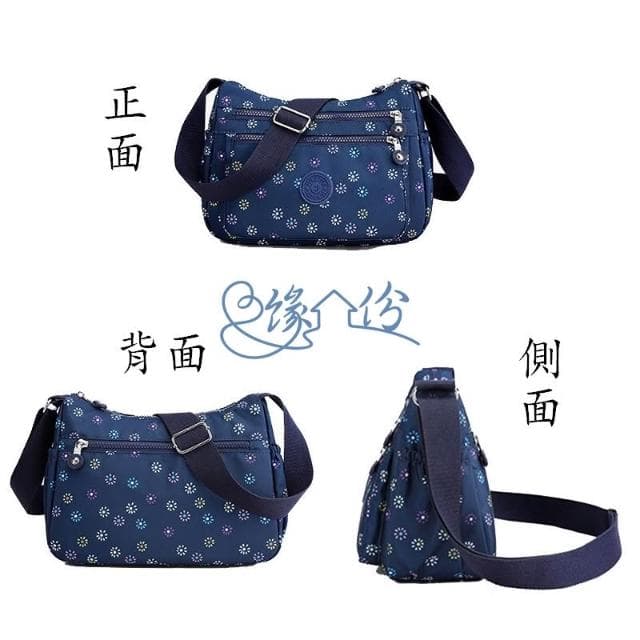 星空點點尼龍側背包 時尚包 斜背包 淑女包 單肩包 情人節禮物【緣份小屋】