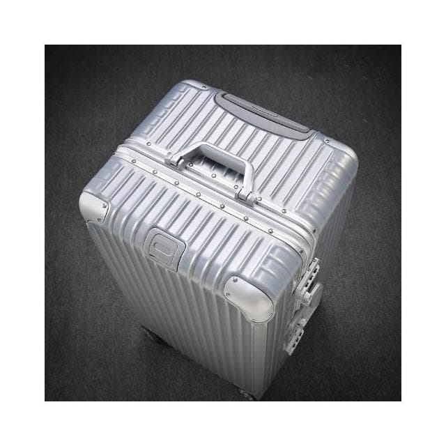 DW優選家【高級噴砂加厚 鋁框行李箱 36吋】胖胖行李箱 鋁框箱 加大旅行箱 黑金撞色行李箱 防撞丨升級鋁框丨魔術貼內襯