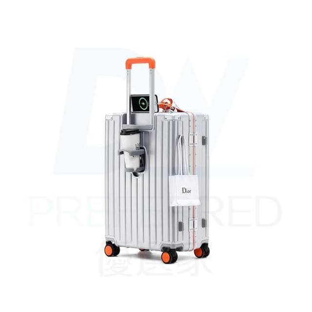 DW優選家 輕奢款 AIRWAY 鋁框行李箱 28吋行李箱 商務行李箱 旅行箱 純PC行李箱 高強度鋁框箱丨日本萬向輪