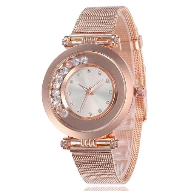 手錶女2025新款輕奢高級感精工錶氣質小眾石英錶小巧精緻女士時尚瑞士錶高顏值精品金屬女錶女款光動能腕錶學生簡約女用手錶