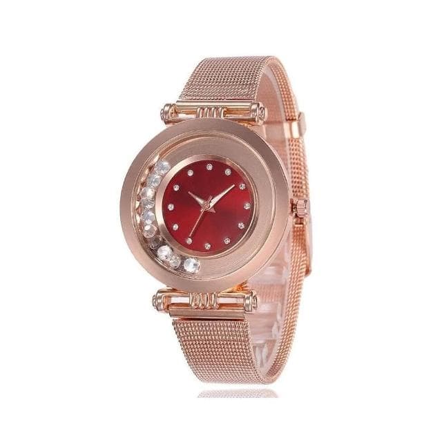 手錶女2025新款輕奢高級感精工錶氣質小眾石英錶小巧精緻女士時尚瑞士錶高顏值精品金屬女錶女款光動能腕錶學生簡約女用手錶