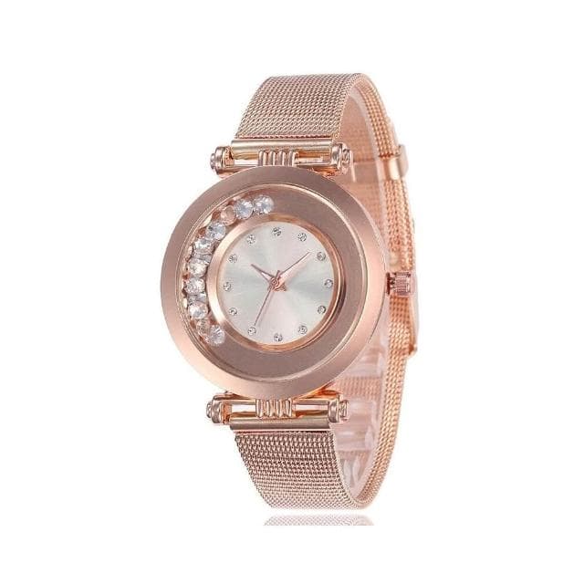 手錶女2025新款輕奢高級感精工錶氣質小眾石英錶小巧精緻女士時尚瑞士錶高顏值精品金屬女錶女款光動能腕錶學生簡約女用手錶