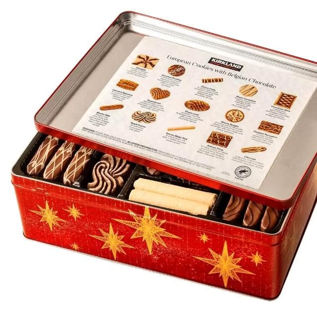 【Kirkland Signature 科克蘭】5Cgo🏆科克蘭 綜合巧克力餅乾 1.4公斤#181679-303