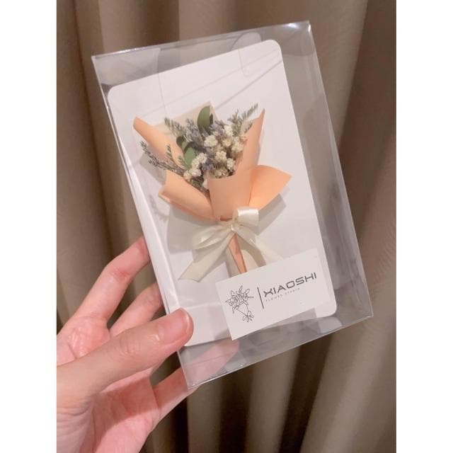 小詩花藝|乾燥花卡片 萬用卡片 教師節卡片 生日卡片 聖誕卡片 母親節卡片