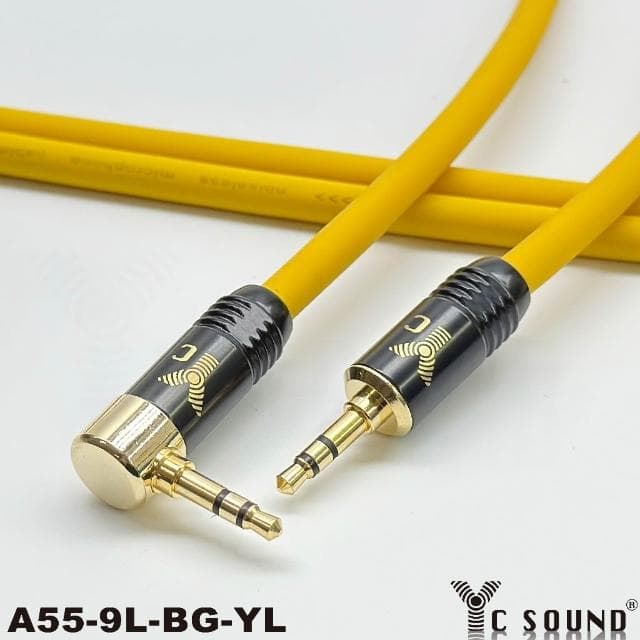 【YC Sound】頂配 彩色線 一直一彎 3.5mm音源線 對錄線 公對公 L頭 彎頭 AUX IN 藍牙 電腦喇叭 PA音響線 直播錄音