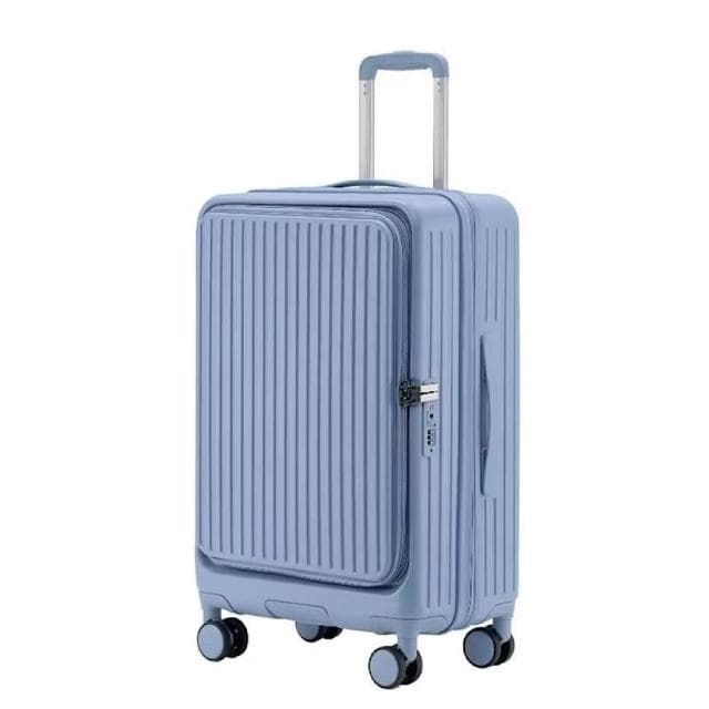 前開+對開擴充行李箱 5色 20吋/25吋/29吋 宇程旅行箱工廠 前開式行李箱