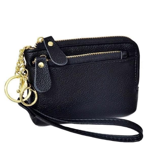 零錢包女卡片鑰匙證件卡包韓版ins風高顏值小巧便攜短夾防水迷你收納拉鏈小錢包女款學生高中生短款大容量多層零錢包