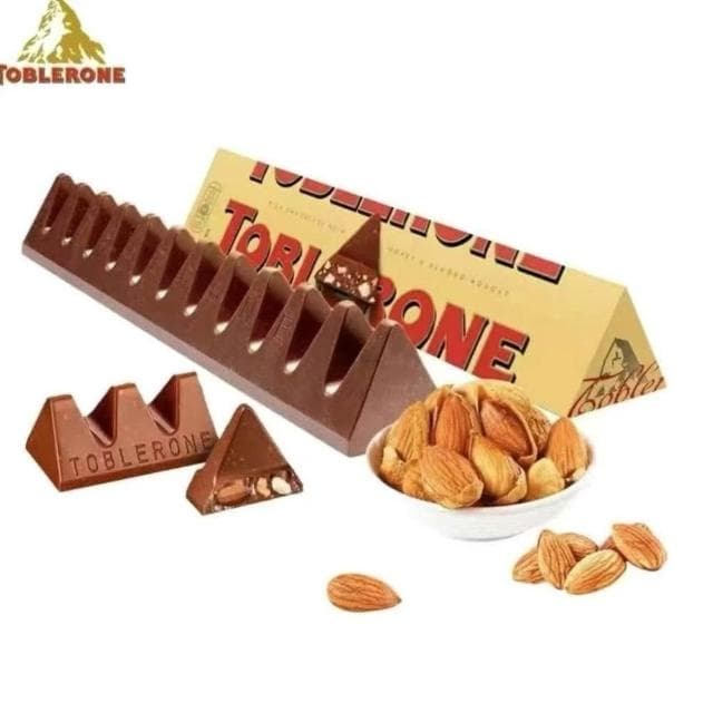 HanNaMiChanToblerone瑞士三角黑巧克力葡萄干牛奶巧克力白巧100g