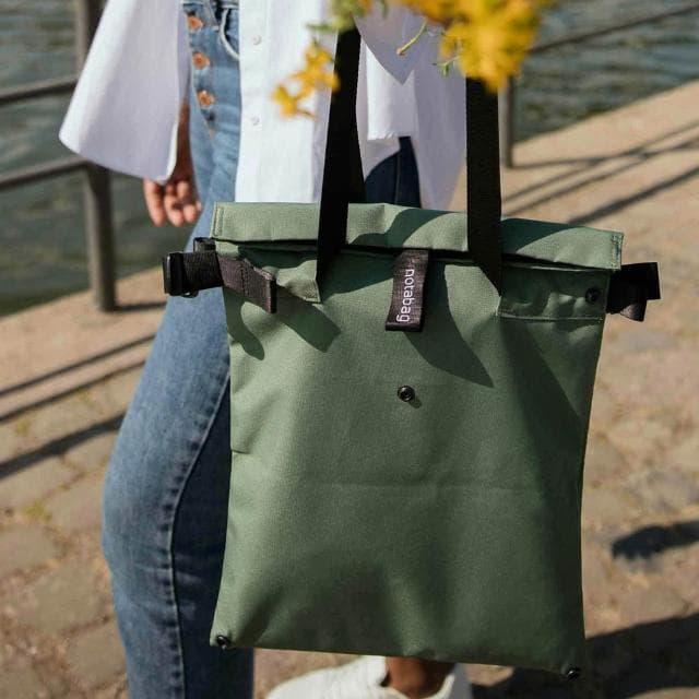 【Notabag】百變多用包 (深蕨綠;斜背包/腰包/手提袋/交換禮物/生日禮物)