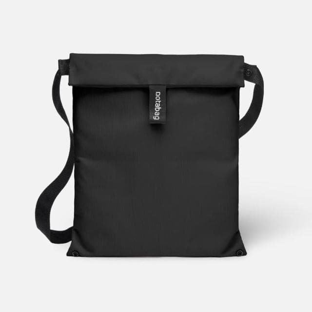 【Notabag】百變多用包 (俐落黑;斜背包/腰包/手提袋/交換禮物/生日禮物)