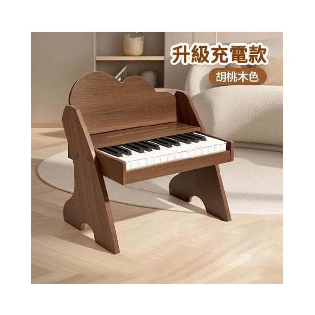 【LEMU 樂牧】兒童電子琴 25鍵兒童鋼琴 鋼琴玩具 兒童節禮物 仿真鋼琴 音樂玩具 音樂啟蒙 生日禮物 樂器玩具 兒童鋼琴