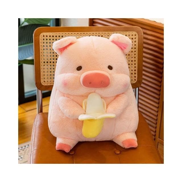 🐽lulu 豬 lulu豬 小豬夾吐司 吐司玩偶 豬娃娃 毛絨玩具 豬抱枕 娃娃 生日禮物 13C