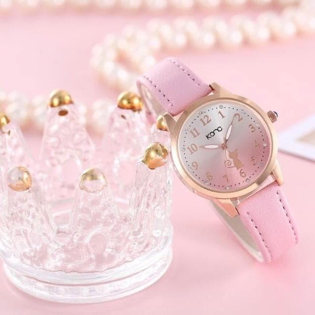 手錶女2025新款女款學生簡約石英錶小巧精緻ins風防水女用手錶高顏值氣質小眾女錶輕奢高級感精工錶女士國高中生光動能腕錶